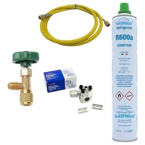 Kit riparazione ricarica frigo - kit,