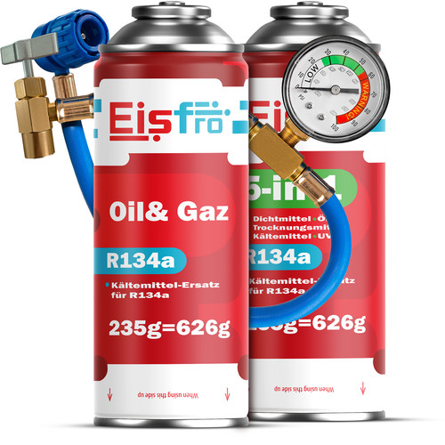 Refrigerante eisfro r134a in - r134a+5,